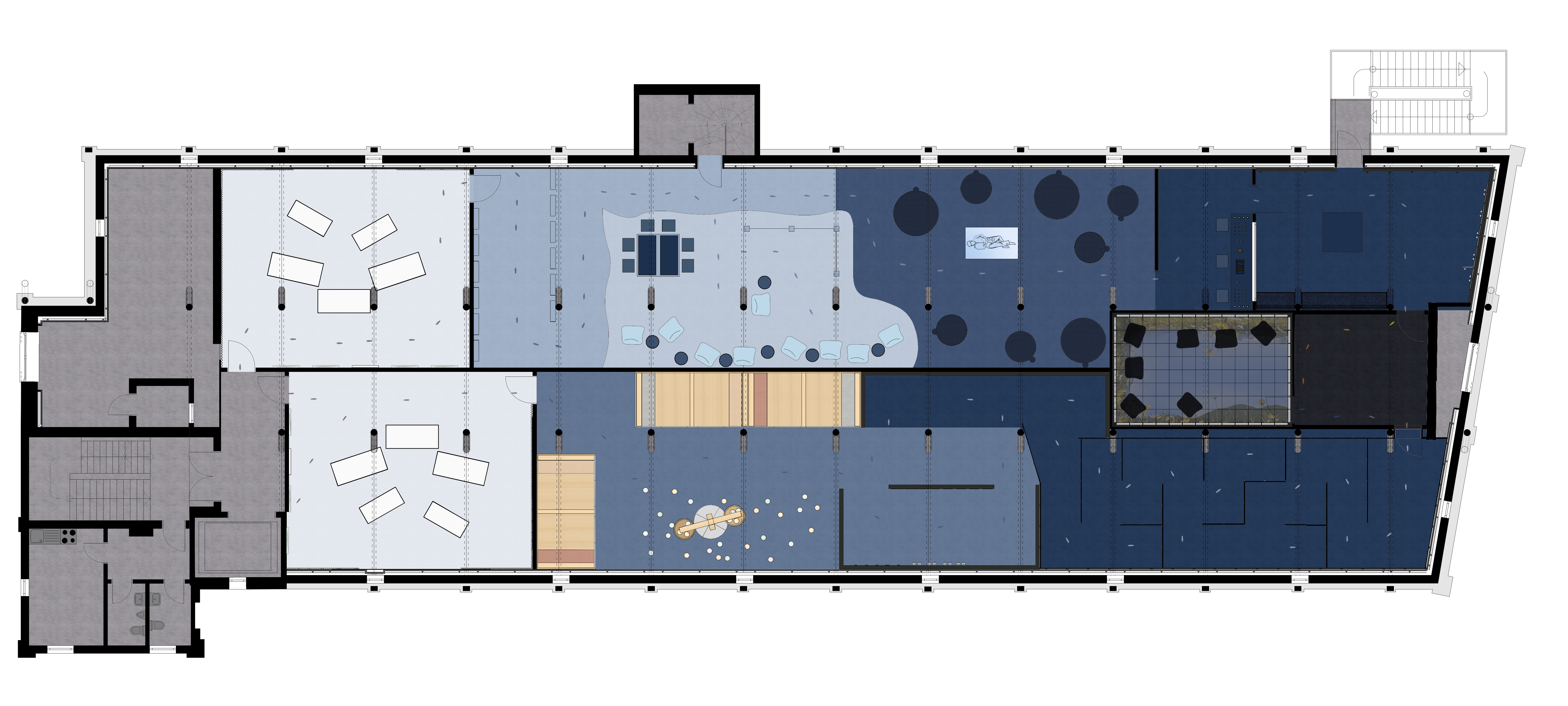 Grundriss Ausstellung Schlaf